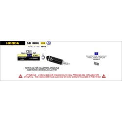 Kit catalyseurs ARROW 11023KZ pour Honda SH300i 2016-2020