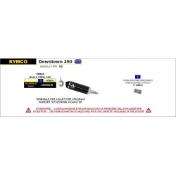 Kit catalyseurs ARROW 11008KZ pour Kymco Downtown 350i 2015-2016