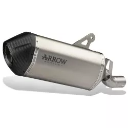 Silencieux SONDRA ARROW Titane embout carbone pour Honda CRF1100L Africa Twin / Adventure Sports 2020 et +