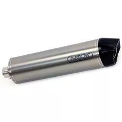 Silencieux MAXI RACE-TECH ARROW Titane embout carbone pour Honda CRF1000L Africa Twin 2016-2017