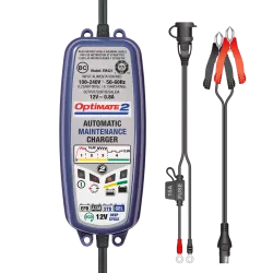 Chargeur de batterie moto Tecmate Optimate 2 TM-420