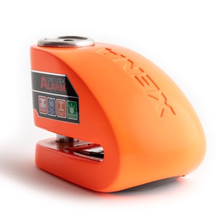 Urban - Antivol Bloque Disque Hi-Tech Alarme+Avertisseur A+, Homologué ø14 , Waterproof, pile lithium + housse