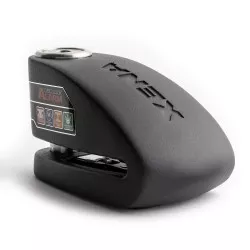 Urban - Antivol Bloque Disque Hi-Tech Alarme+Avertisseur A+, Homologué ø14 , Waterproof, pile lithium + housse