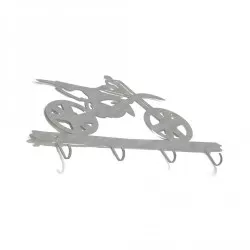Porte-manteau avec moto CROSS - Booster