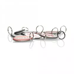 Porte-clés 100% carbone avec logo DUCATI