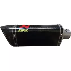 Silencieux carbone M-AP00402C de rechange pour ligne AKRAPOVIC S-Y9R2-AFC sur Yamaha 850 MT09