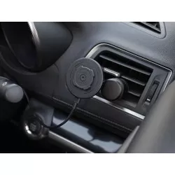 Chargeur à induction Quad Lock MAG pour supports autos ou bureau Quad Lock