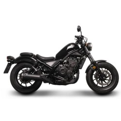 Silencieux Termignoni inox homologué pour Honda CMX500 Rebel 2018-2021