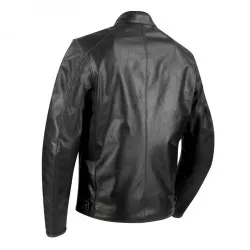 Blouson moto cuir SEGURA Laxey Noir