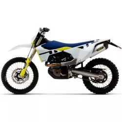Silencieux RACE-TECH ARROW 72623AK Aluminium avec embout Carbone pour Husqvarna 701 Enduro / Supermoto 2017 et +