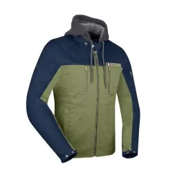 Blouson moto SEGURA PRESTO Kaki-Marine