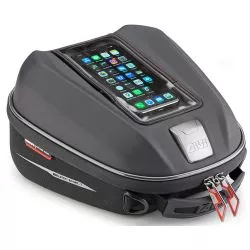 Sacoche de réservoir ST611+ GIVI, 6 litres, pour réservoir TANKLOCK