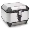 Top Case moto MONOKEY GIVI Trekker ALASKA 44 litres aluminium naturel