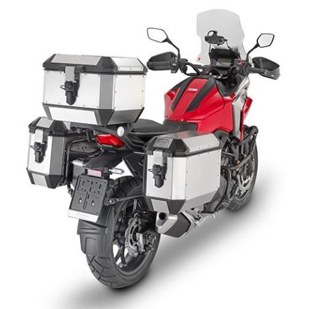 Top Case moto MONOKEY GIVI Trekker ALASKA 44 litres aluminium naturel