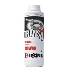 Huile de pont Ipone Trans 4 80W90 1L pour cardan et pont arrière