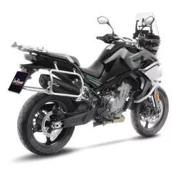 Silencieux Slip-On LeoVince LV ONE EVO BLACK EDITION inox noir CF Moto 800 MT / MT-X, Husqvarna Norden 901, KTM 790, 890 Adventu