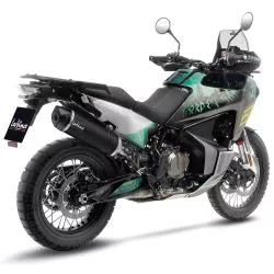 Silencieux Slip-On LeoVince LV ONE EVO BLACK EDITION inox noir CF Moto 800 MT / MT-X, Husqvarna Norden 901, KTM 790, 890 Adventu