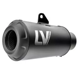 Échappement silencieux Slip-On LeoVince LV-10 inox FULL BLACK pour Ducati Scrambler 800 2021 et +