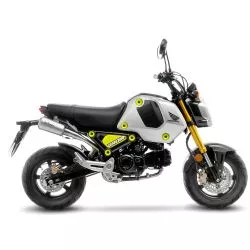 Échappement Ligne complète LeoVince LV-10 acier inox position haute pour Honda MSX 125 GROM 2022 et +