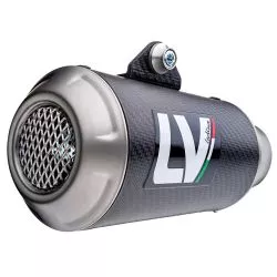 Échappement silencieux Slip-On LeoVince LV-10 Carbone pour CF MOTO 700 CLX Heritage / Sport 2021 et +