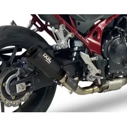 Silencieux IXIL Slip-On Inox laqué noir pour Honda CB750 Hornet 2023 et +