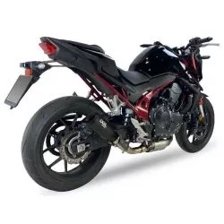 Silencieux IXIL Slip-On Inox laqué noir pour Honda CB750 Hornet 2023 et +