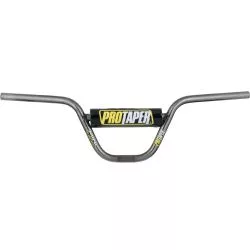 Guidon Aluminium PROTAPER Ø 22 mm. XR50 Type BMX noir