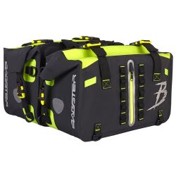 Sacoches cavalières Bagster Hawk XSC090, Noir et jaune, 30 Litres
