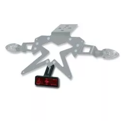 9105NO060 support de catadioptre universel en aluminium noir