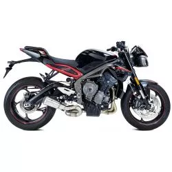 Échappement IXRACE MK2 inox édition pour Triumph Street Triple 675 et 765 R 2017-2020