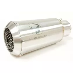 Ligne d'échappement IXRACE MK2 Inox édition pour Triumph Street Scrambler 900 2017 et +
