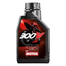 Huile moteur Motul 4T 300V - 15W50 - 1 litre - pour votre moto