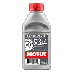 Liquide de frein MOTUL DOT 3 & DOT 4 - 500 ml - 100% Synthétique