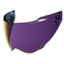 Écran ICON Domain Shield Iridium Violet pour casque DOMAIN
