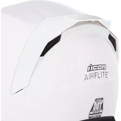Aileron / Spoiler Icon BLANC MAT pour casque Icon Airflite