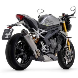 Silencieux RACE-TECH ARROW 71955PK titane pour Triumph Speed Triple 1200 RS 2021 et +