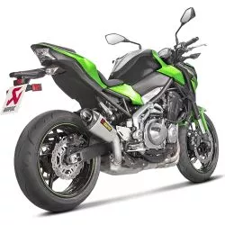 Silencieux Akrapovic Titane non homologué pour Kawasaki Z900 A2 2018 et +
