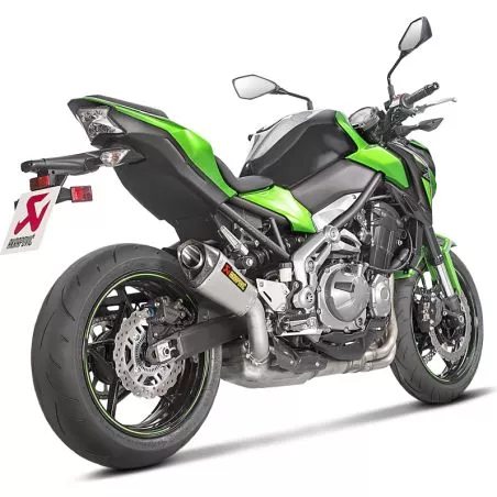 Silencieux Akrapovic Titane non homologué pour Kawasaki Z900 A2 2018 et +