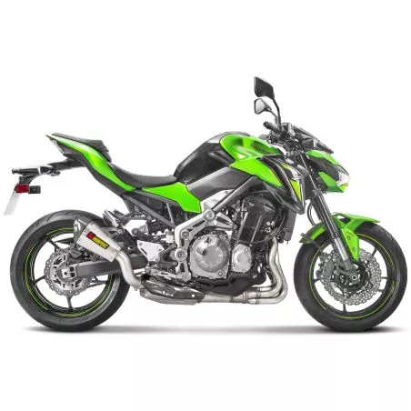 Silencieux Akrapovic Titane non homologué pour Kawasaki Z900 A2 2018 et +