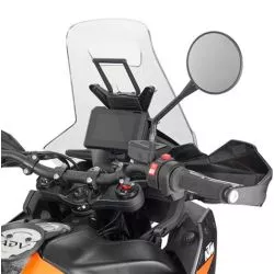 Châssis support GPS FB7716 GIVI à monter derrière la bulle, pour KTM 790 et 890 Adventure 2023 et +