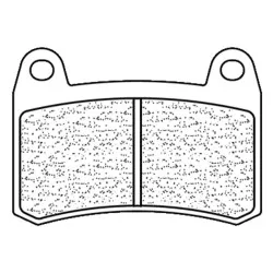 Plaquettes de frein CL BRAKES route métal fritté - 1274S4