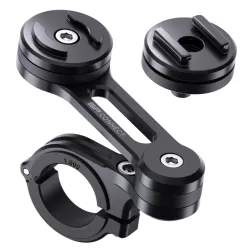 Support smartphone SP CONNECT Moto PRO NOIR pour guidon moto