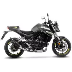 Silencieux Slip-On LeoVince LV ONE BLACK EDITION inox noir sur Honda CB750 Hornet 2023 et +