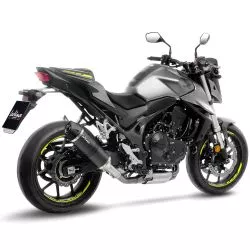 Échappement silencieux Slip-On LeoVince LV ONE Carbone sur Honda CB750 Hornet 2023 et +