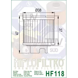 Filtre à huile HIFLOFILTRO - HF118 Honda
