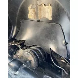 Protection cache amortisseur arrière noir pour Harley Davidson Fat Bob 107 / 114 2018 et +