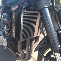Grille de radiateur Pyramid Plastics Aluminium pour Kawasaki Z900RS / Café / SE 2021 et +