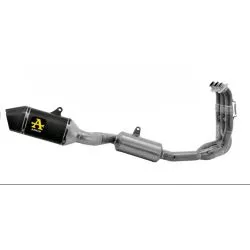 Ligne complète racing ARROW 71004VAN, silencieux Veloce Aluminium Dark pour Triumph Tiger 660 2022 et +