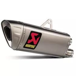 Silencieux SLIP-ON Akrapovic Titane homologué pour Triumph Speed Triple 1200 RS 2021 et + / RR 2022 et +