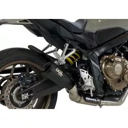 Ligne complète Homologuée IXIL RACE XTREM BLACK inox noir pour Honda CB650R, et CBR650R 2021 et +